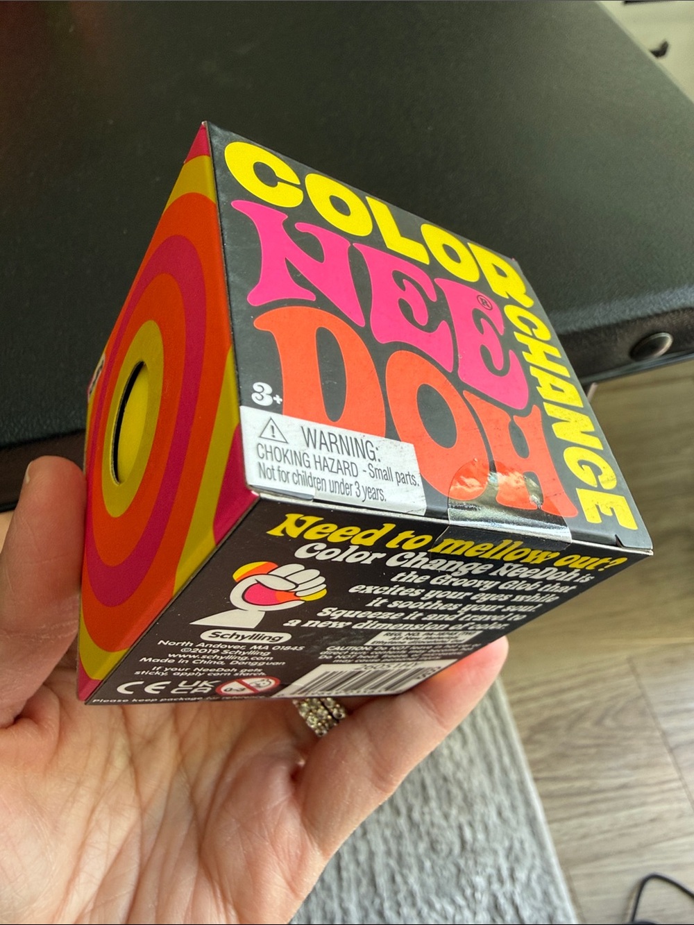 BNIB NeeDoh Color Changing, Yellow - Picture 2 of 3